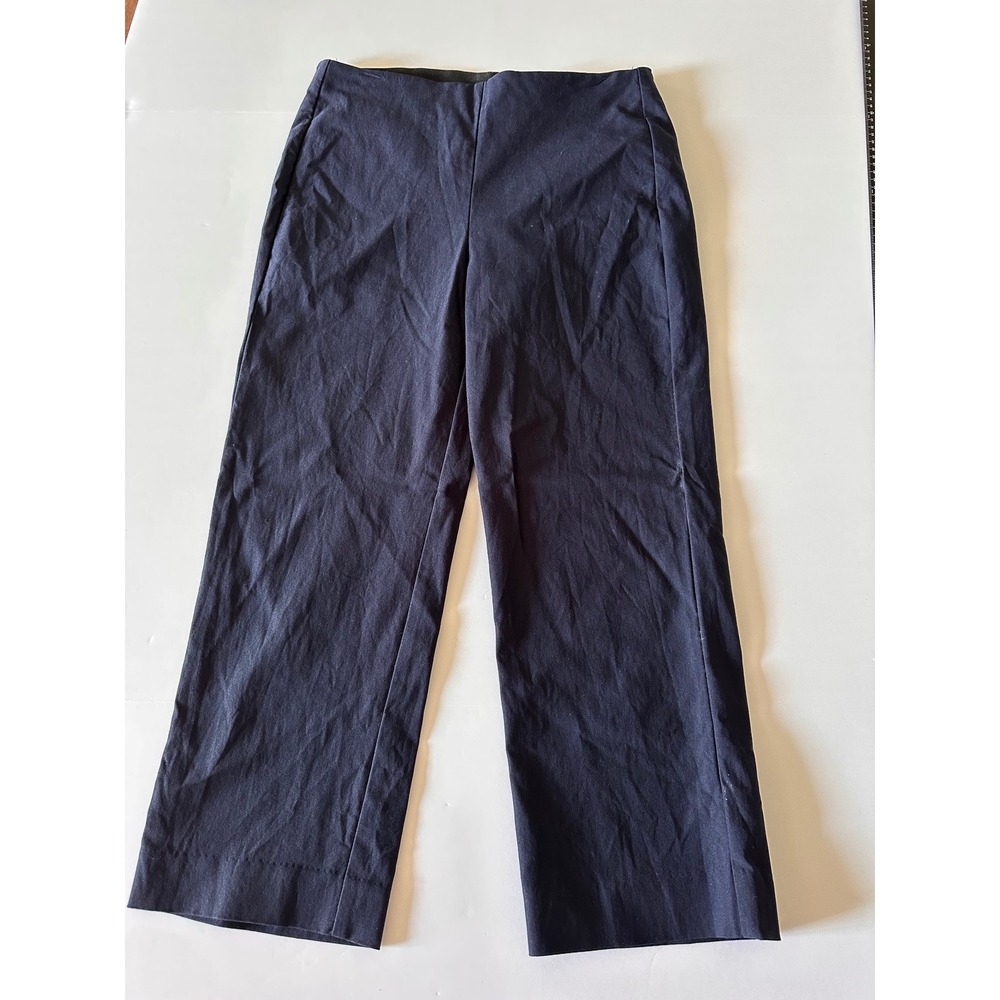 Chicos Women's Pants Size 0 US 4 Dark Blue‎ Career Dress